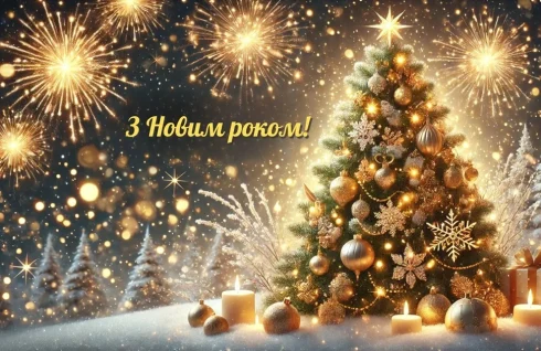 Вітаємо з Новим Роком!