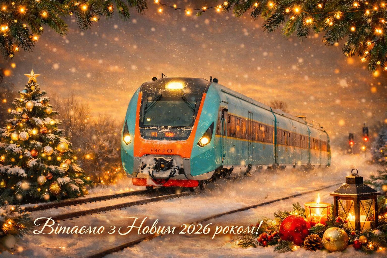 Вітаємо з Новим 2026 роком! 1 Вітаємо з Новим 2026 роком!
