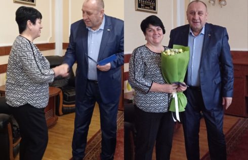 Нагородження Знаком «За активну роботу в профспілці»